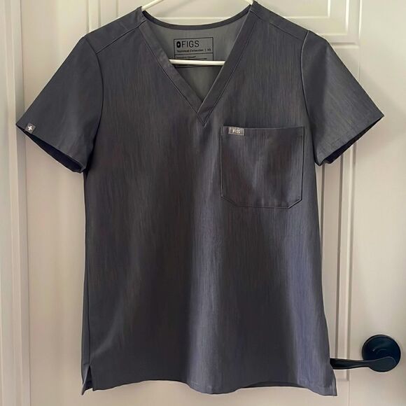 Figs Technical Collection V-neck Top - Picture 1 of 7